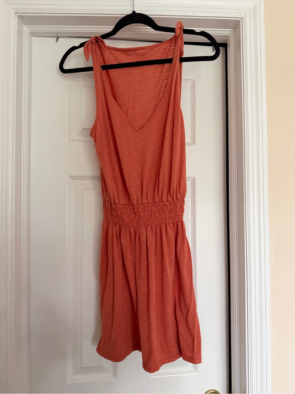 Orange Summer Slip Dress